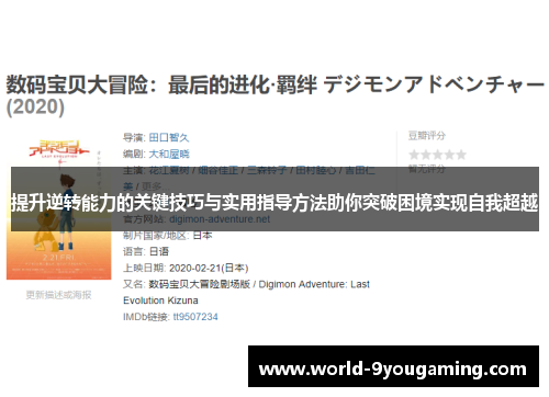 提升逆转能力的关键技巧与实用指导方法助你突破困境实现自我超越